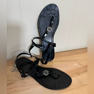Coach Natalee Jelly Thong Sandals